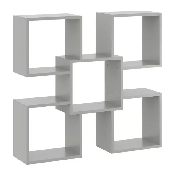Szara minimalistyczna półka ścienna - Xytica 265120