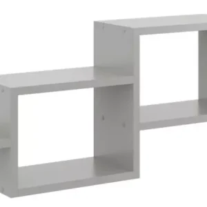 Szara półka wisząca do salonu – Zenix 284445 Szara półka wisząca do salonu – Zenix 284445