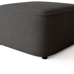 Szara pufa boucle do salonu CARMELLO 701915 Szara pufa boucle do salonu CARMELLO 701915