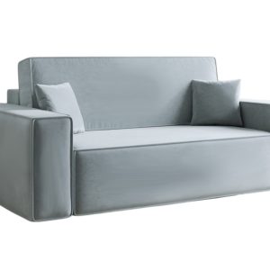 Szara sofa dwuosobowa 175 cm szeroka CARLS 750858 Szara sofa dwuosobowa 175 cm szeroka CARLS 750858