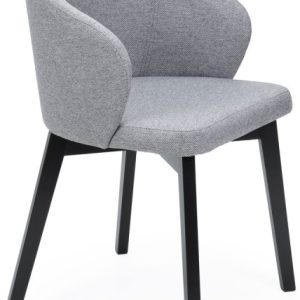 Szare drewniane krzesło kubełkowe – Tiro 326622 Szare drewniane krzesło kubełkowe – Tiro 326622