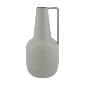 Szary metalowy dzbanek dekoracyjny 20 cm 718662 Szary metalowy dzbanek dekoracyjny 20 cm 718662