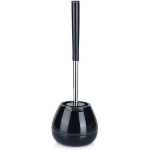 Szczotka do toalety silikonowa ze stojakiem 42 cm 219352 Szczotka do toalety silikonowa ze stojakiem 42 cm 219352