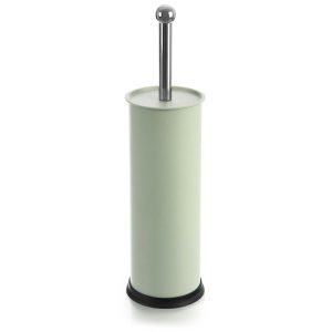 Szczotka do toalety ze stojakiem metalowa zielona GREENISH 10×38,5 cm 747787 Szczotka do toalety ze stojakiem metalowa zielona GREENISH 10×38,5 cm 747787