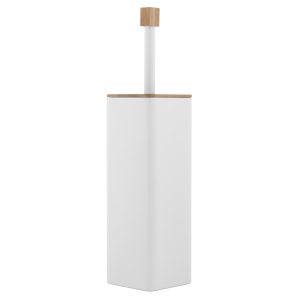 Szczotka do WC AMBA Yoka Home biała mat bambus stal 808904 Szczotka do WC AMBA Yoka Home biała mat bambus stal 808904