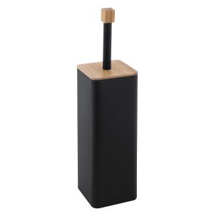 Szczotka do WC AMBA Yoka Home czarna mat bambus stal 808905 Szczotka do WC AMBA Yoka Home czarna mat bambus stal 808905
