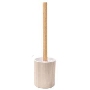 Szczotka do WC beżowa plastikowy pojemnik 849655 Szczotka do WC beżowa plastikowy pojemnik 849655
