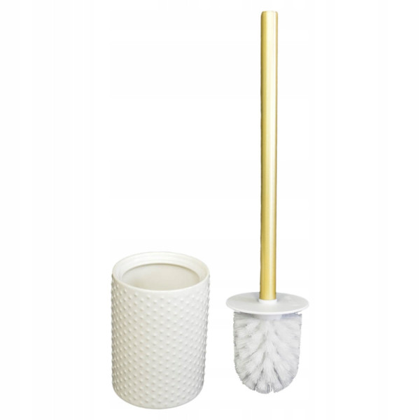 Szczotka do wc ceramiczna biała łazienkowa wytrzymała 224804