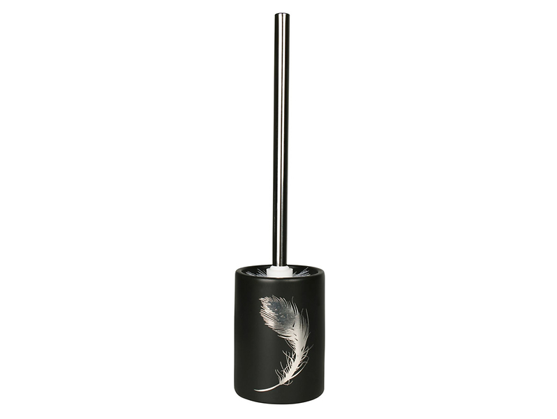 Szczotka do WC Piume czarna 50302