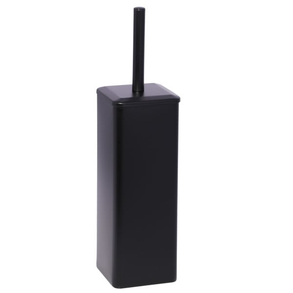 Szczotka do WC silikonowa czarna metalowa – higieniczna i trwała - Yoka 815847