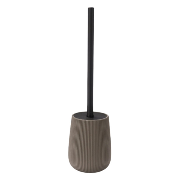 Szczotka do WC szary plastikowy zamknięty pojemnik 849657
