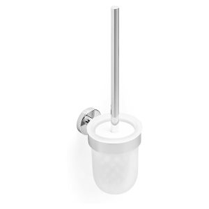 Szczotka do WC wisząca szklana Model biała 46773