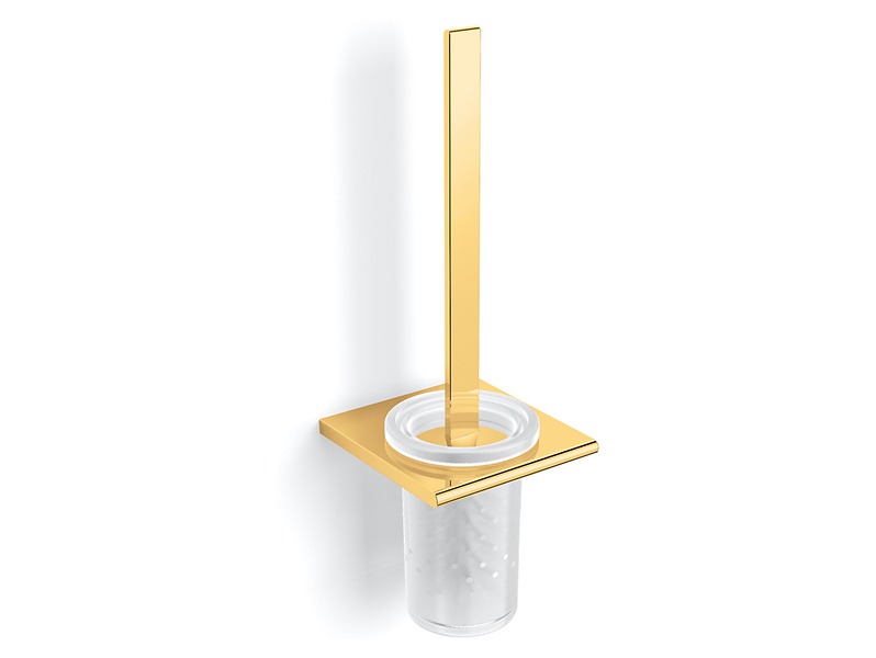 Szczotka do WC wisząca złoty połysk Stella Milano 74392