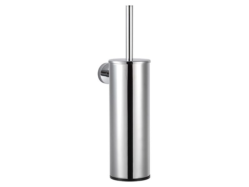 Szczotka do WC wysoka wisząca metalowy pojemnik wkład z tworzywa chrom Stella Classic 74378