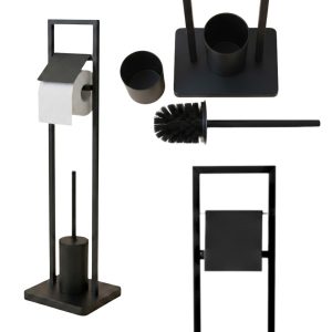 Szczotka do WC z uchwytem na papier toaletowy ARLE, 77 cm 963106 Szczotka do WC z uchwytem na papier toaletowy ARLE, 77 cm 963106