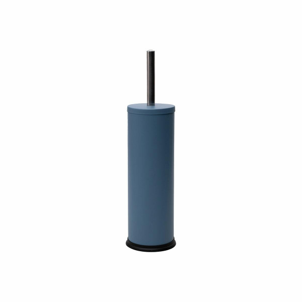 Szczotka toaletowa Classic metalowa niebieska nowoczesna do WC 854749