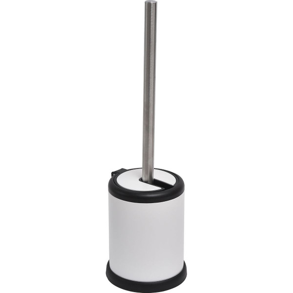 Szczotka toaletowa Core metalowa biała stojąca do WC 948853
