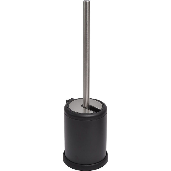 Szczotka toaletowa Core metalowa czarna stojąca do WC 948859
