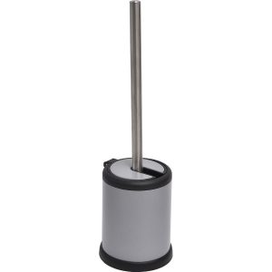 Szczotka toaletowa Core metalowa szara stojąca do WC 948864