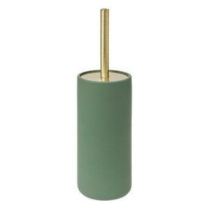 SZCZOTKA TOALETOWA Duo zielona ZŁOTY UCHWYT 594148