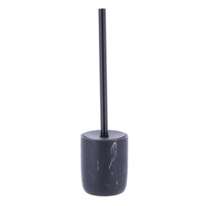 Szczotka toaletowa Everist Black Marble z pojemnikiem 432085