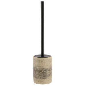 Szczotka toaletowa Klass Natural z pojemnikiem do łazienki 432086 Szczotka toaletowa Klass Natural z pojemnikiem do łazienki 432086