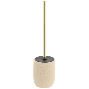 Szczotka toaletowa LUMI beż piaskowy z porowatą strukturą 39 cm 1031985 Szczotka toaletowa LUMI beż piaskowy z porowatą strukturą 39 cm 1031985