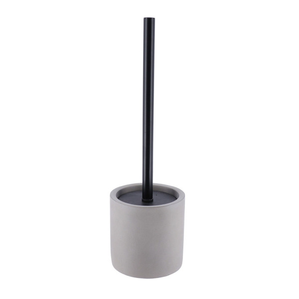 Szczotka toaletowa Signature cementowa szara stojąca do WC zestaw 948872