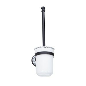 Szczotka toaletowa wc retro BYBLIS czarna 771287 Szczotka toaletowa wc retro BYBLIS czarna 771287