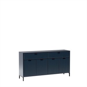 Szeroka komoda ASTI w kolorze indigo 378953 Szeroka komoda ASTI w kolorze indigo 378953