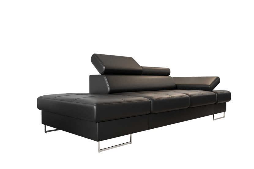 Szezlong Galaxy II Sofa 235 regulowane zagłówki skóra naturalna 191307