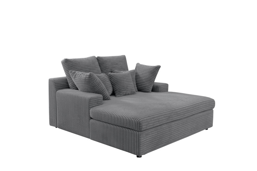 Szezlong Lazy One Tilia 90 szary 823364