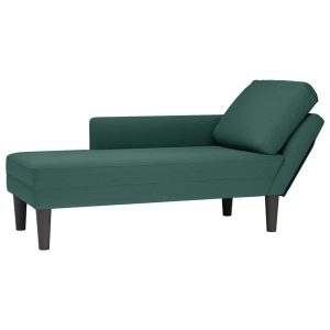 Szezlong Zielony Tapicerowany Leżanka Sofa Fotel Łóżko Aksamit 793268 Szezlong Zielony Tapicerowany Leżanka Sofa Fotel Łóżko Aksamit 793268