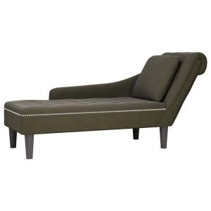 Szezlong Zielony Tapicerowany Leżanka Sofa Fotel Łóżko Sztuczna Skóra 793275 Szezlong Zielony Tapicerowany Leżanka Sofa Fotel Łóżko Sztuczna Skóra 793275