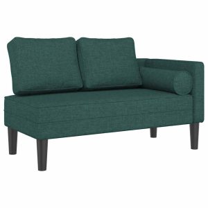 Szezlong Zielony Tapicerowany Leżanka Sofa Fotel Łóżko Tkanina 792300 Szezlong Zielony Tapicerowany Leżanka Sofa Fotel Łóżko Tkanina 792300