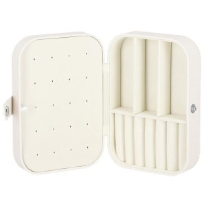 Szkatułka na biżuterię 16x11x5 cm organizer z przegródkami 380668 Szkatułka na biżuterię 16x11x5 cm organizer z przegródkami 380668