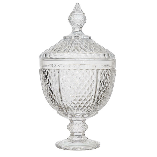 Szklana Bomboniera Crystal 31cm Elegancja Glamour 804844
