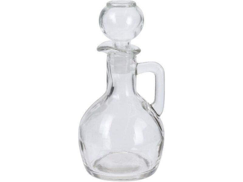 Szklana BUTELKA/KARAFKA na oliwę i ocet pojemność 160 ml 519452