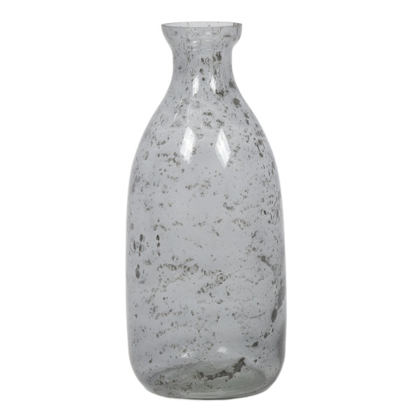 Szklana butelka nakrapiana, Ø 10 cm 756029