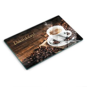 Szklana deska kuchenna z tekstem „Dzień dobry!” 30×52 468620 Szklana deska kuchenna z tekstem „Dzień dobry!” 30×52 468620
