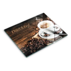 Szklana deska kuchenna z tekstem „Dzień dobry!” 40×52 468670 Szklana deska kuchenna z tekstem „Dzień dobry!” 40×52 468670