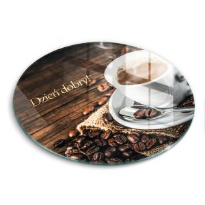 Szklana deska kuchenna z tekstem „Dzień dobry!”30 468753 Szklana deska kuchenna z tekstem „Dzień dobry!”30 468753