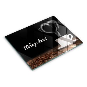 Szklana deska kuchenna z tekstem „Miłego dnia!” 40×52 468672 Szklana deska kuchenna z tekstem „Miłego dnia!” 40×52 468672
