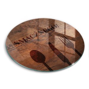 Szklana deska kuchenna z tekstem „Smacznego!”30 468750 Szklana deska kuchenna z tekstem „Smacznego!”30 468750