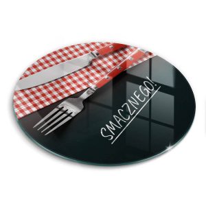 Szklana deska kuchenna z tekstem „Smacznego!”30 468766 Szklana deska kuchenna z tekstem „Smacznego!”30 468766