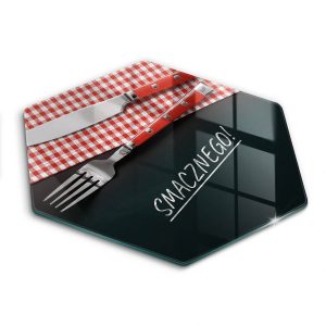 Szklana deska kuchenna z tekstem „Smacznego!”40 468745 Szklana deska kuchenna z tekstem „Smacznego!”40 468745