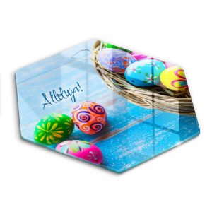Szklana deska kuchenna z tekstem „Wielkanoc Alleluja!”40 468718 Szklana deska kuchenna z tekstem „Wielkanoc Alleluja!”40 468718