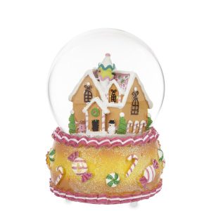 Szklana kula 14,5×10 cm DOLCE CASA-I mała 148006 Szklana kula 14,5×10 cm DOLCE CASA-I mała 148006