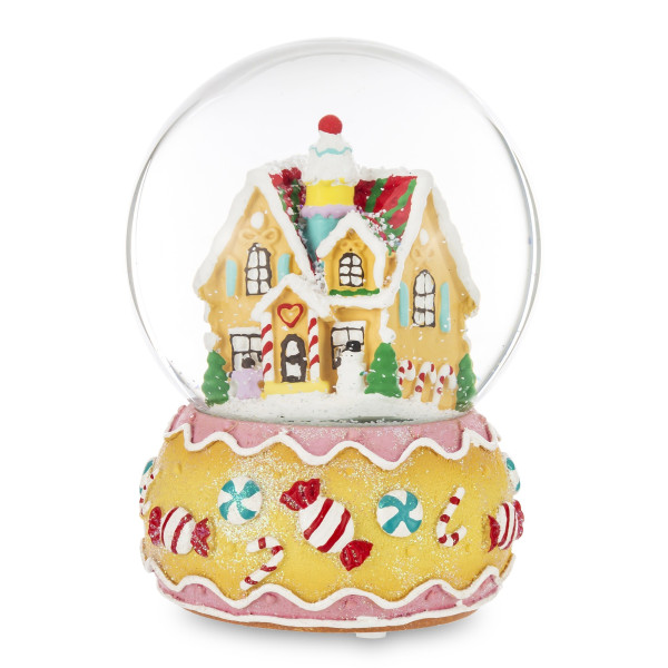 Szklana kula 17x12x12 cm DOLCE CASA 148007