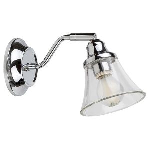 Szklana lampa ścienna Antoine industrial kinkiet do łazienki 299175